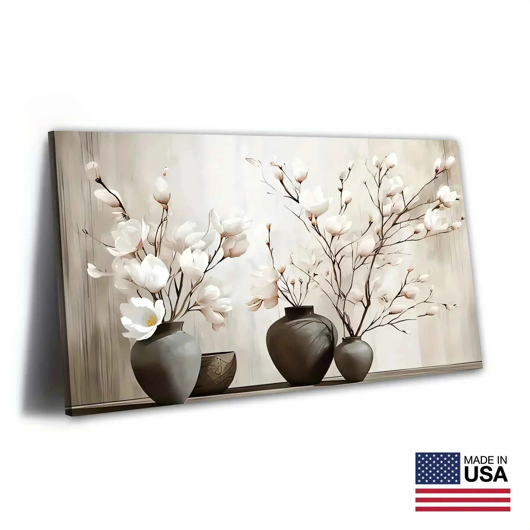 Carefully Designed Wall Art – Vintage White Ceramic High-Quality