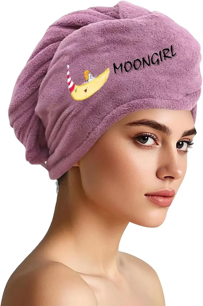 Sophisticated Microfiber Hair Drying Towel Wrap Genuine