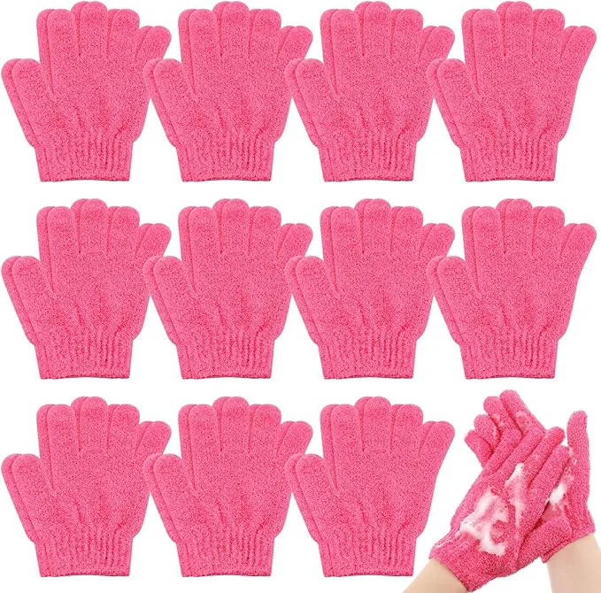 Responsible Ramede 30 Pair Exfoliating Glove Double Sided Exfoliating Bath Gloves Pack Reliable