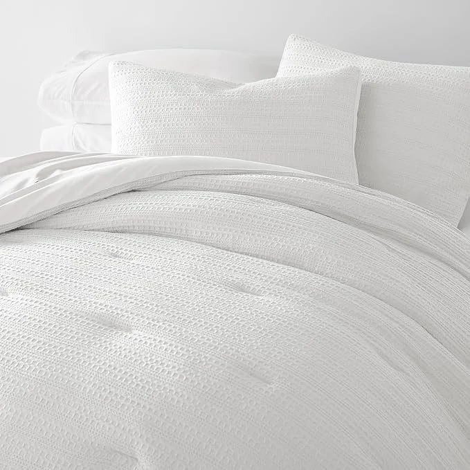 Durable Linen Market Queen Comforter Set 3 Piece – Bring Luxury Home with Our Soft and Lightweight Down Comforters Queen Size – This Queen Bed Set Includes Your Comforter and 2 Pillow Shams