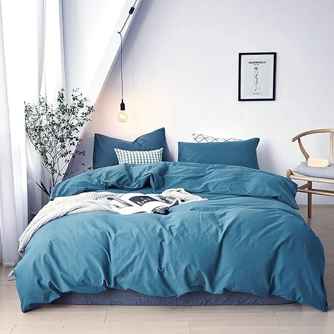 Fast Blue Comforter Sets Twin Lake Blue Bedding Comforter Set Blanket Quilt Solid Color Modern Breathable Soft Mist Blue King Bedding Comforter Sets Twin Bed Consistent
