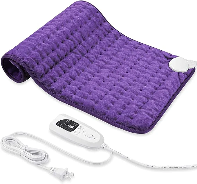 Top-Quality Electric Heating pad with 6 Heat Settings Auto Shut Off Dry Electric Heating Exclusive