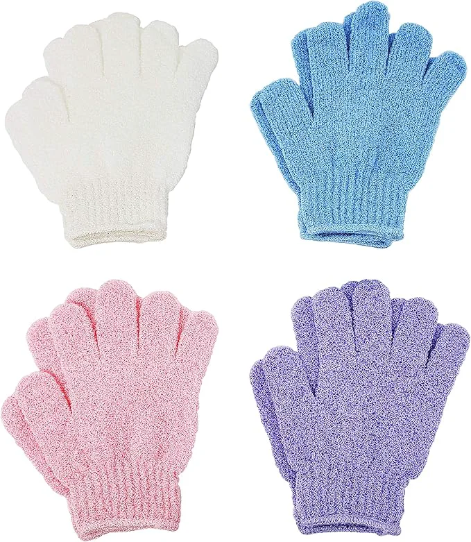 Organic ATB 4 Pairs Exfoliating Gloves Exceptional