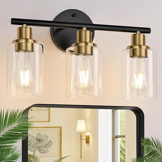 Enhanced Zarbitta 3-Light Bathroom Light Fixtures Modern Vanity Light User-Friendly