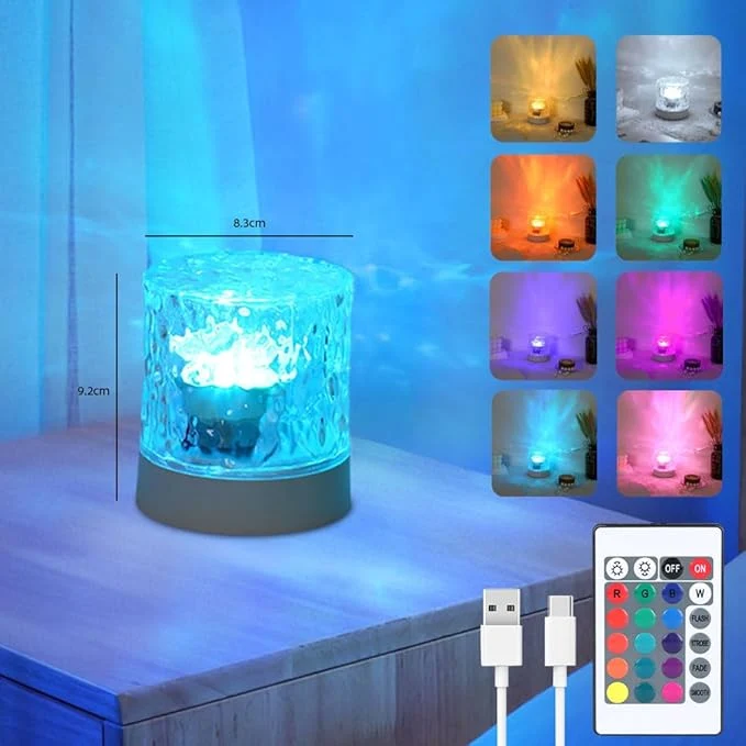 Fast Vcwtty Northern Lights Projector 16 Colors Ocean Wave Light Projector Outstanding