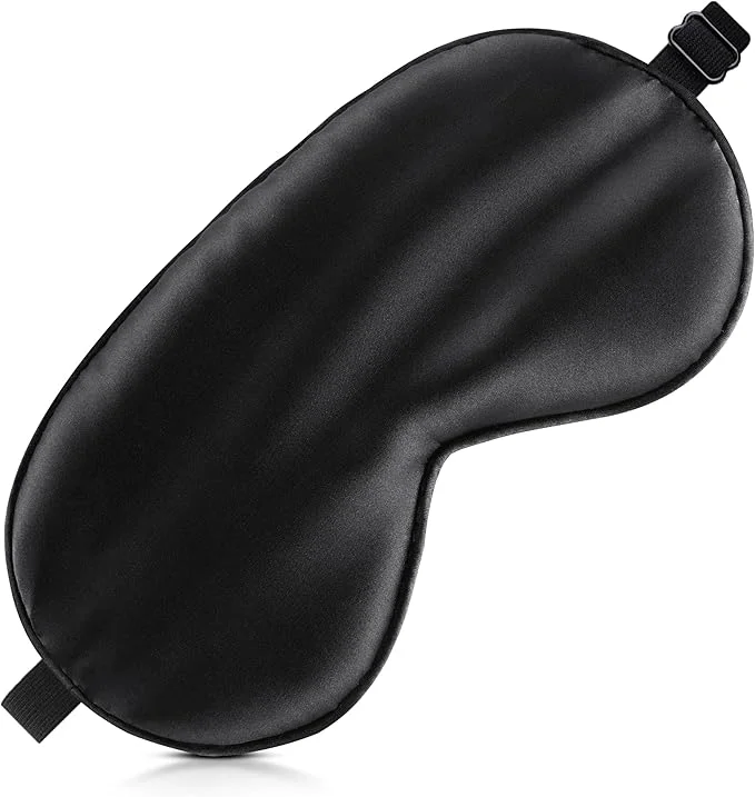 Environmentally Friendly Sleep Mask Silk Eye Mask for Men Sleeping Mask Adjustable Elastic Strap for Certified