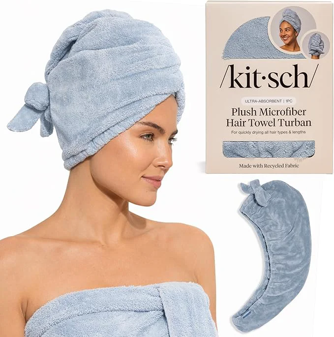 Smart Kitsch Plush Microfiber Hair Towel Wrap Effective