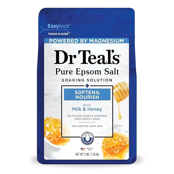 Smart Dr. Teal’s Epsom Salt Soaking Solution Soften Nourish Environmentally Friendly