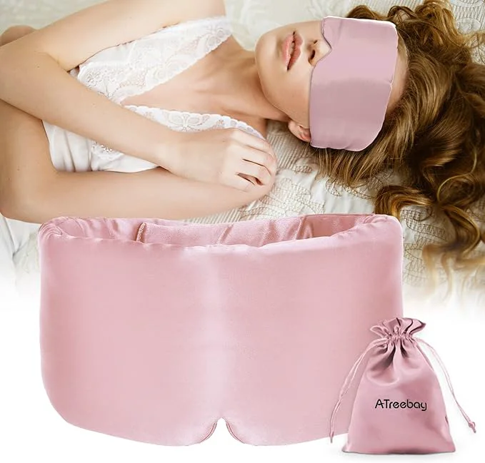 Sophisticated Silk Sleep Mask for Women Men Mulberry Silk Eye Sleeping Mask Blindfold Elite