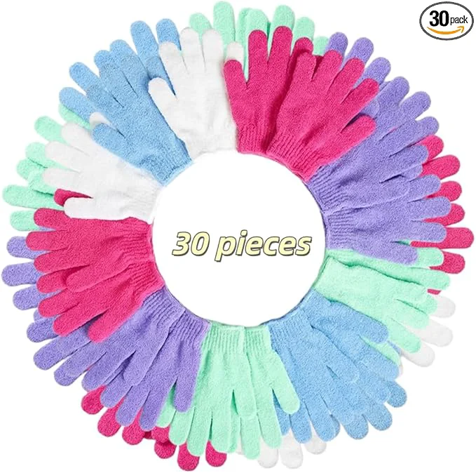 Environmentally Friendly Exfoliating Bath Gloves Powerful