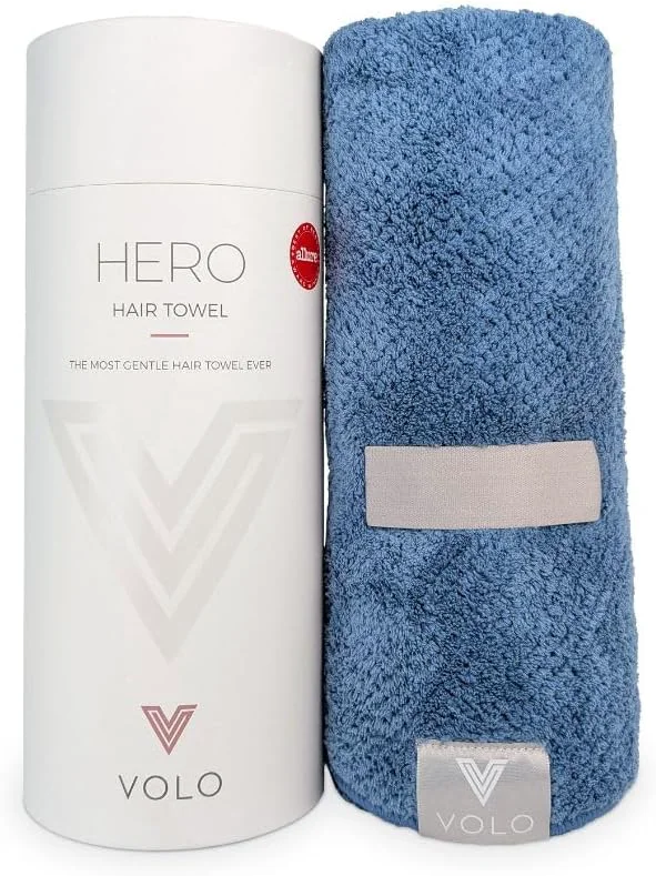 Superior VOLO Hero Hair Towel – Ultra Soft Nanoweave™ Microfiber Super Absorbent Quick Consistent