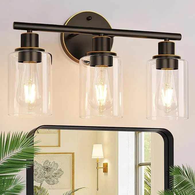Flexible Zarbitta 3-Light Bathroom Light Fixtures Modern Vanity Light Comfortable