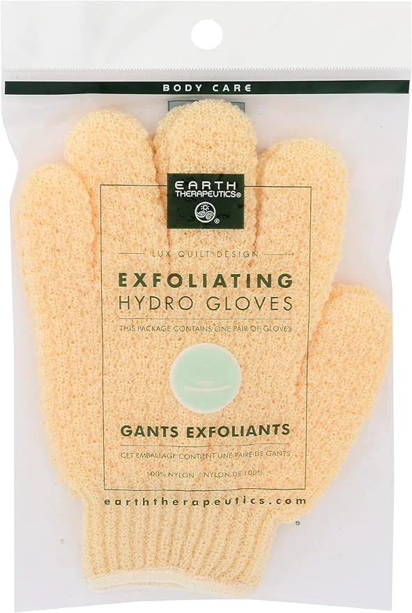 Exceptional Earth Therapeutics Exfoliating Hydro Gloves Secure