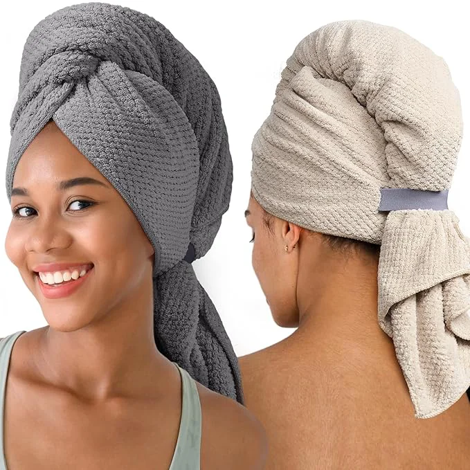 Original Design Extra Large Microfiber Hair Towel Consistent