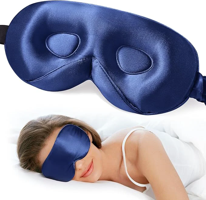 Functional LitBear 22 Momme Mulberry Silk Sleep Mask Modern