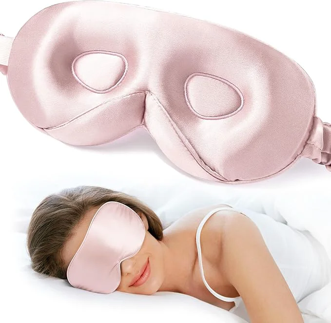 Unique LitBear 22 Momme Mulberry Silk Sleep Mask Innovative