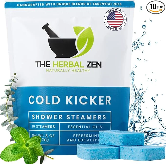 Long-Lasting Cold Kicker Shower Steamers Aromatherapy Fast