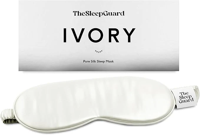 Effective TheSleepGuard Pure Silk Sleep Mask Light Blocking Travel Essentials. Eye Masks Trendy
