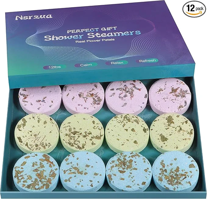 Pure Shower Steamers Aromatherapy Birthday Gifts Durable