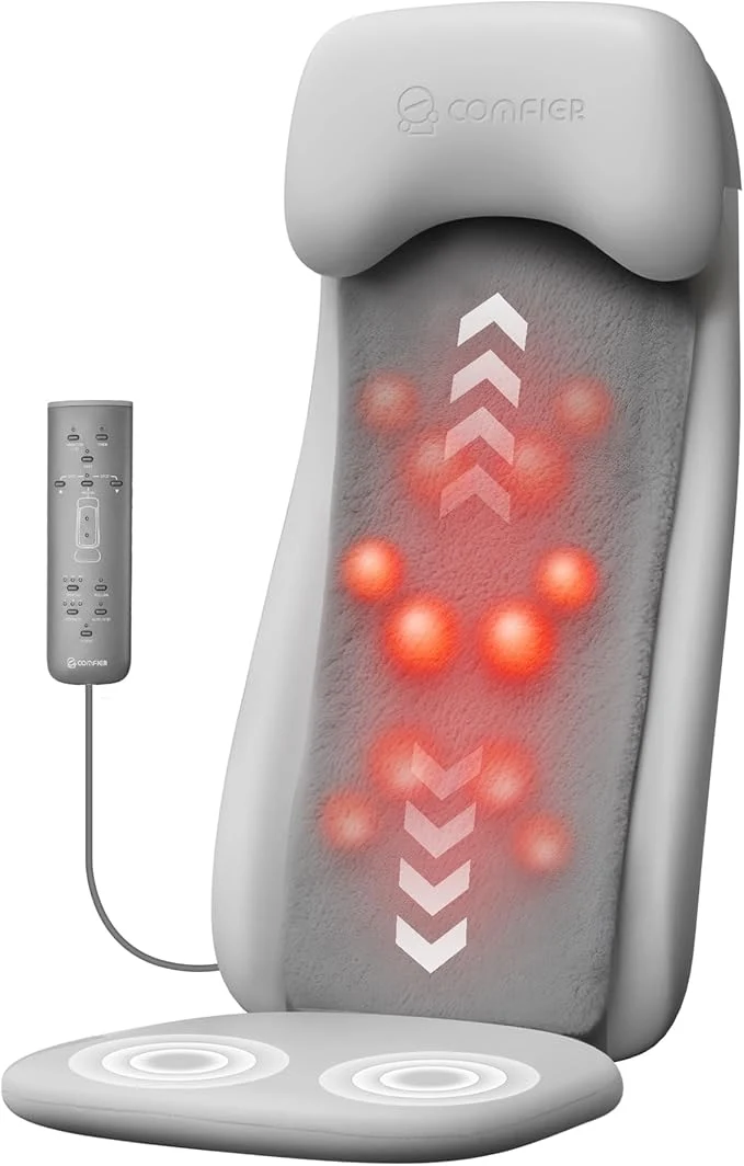Powerful COMFIER Shiatsu Back Massager Green