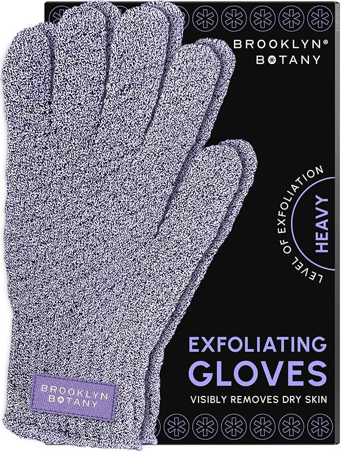 Durable Brooklyn Botany Exfoliating Gloves Pure