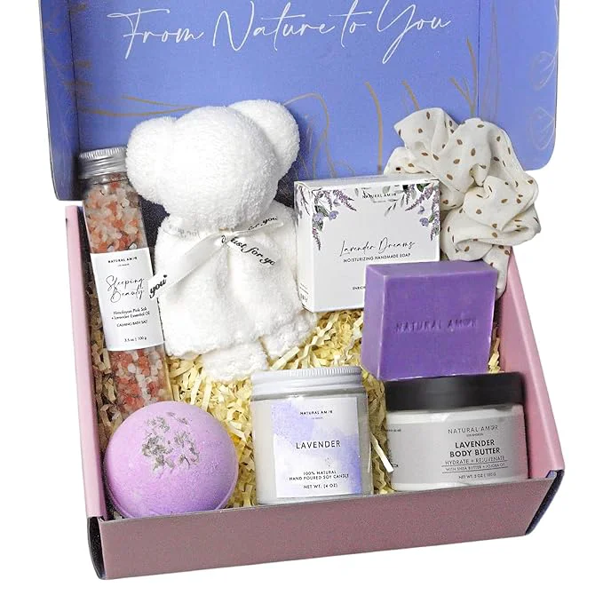 Premium Natural Amor Lavender Spa Gifts Advanced