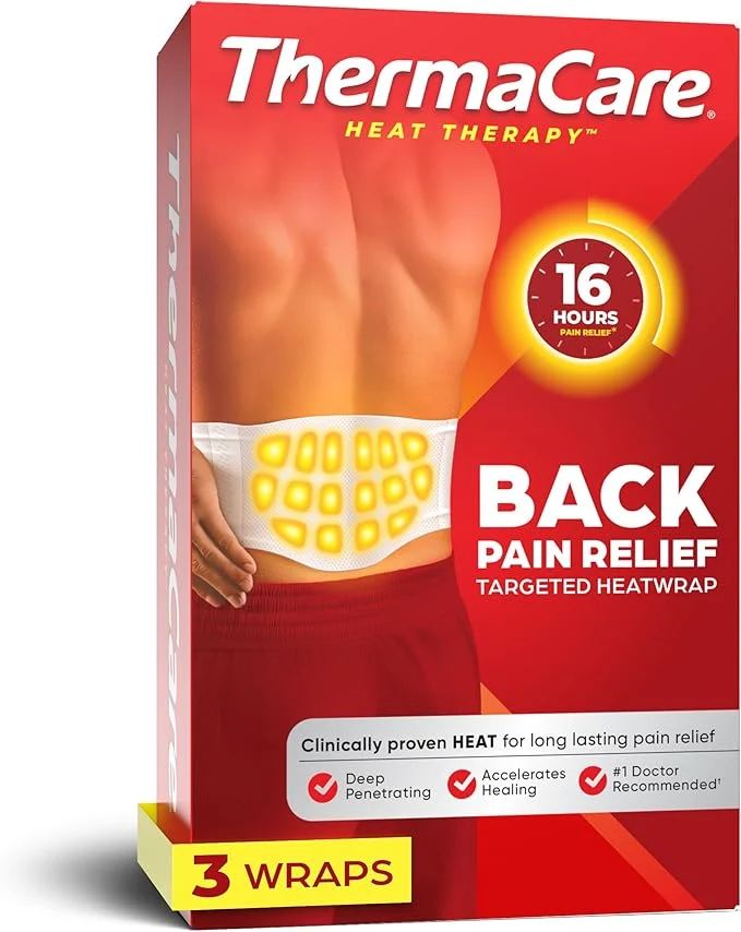 Soft ThermaCare Advanced Back Hip HeatWraps Quality