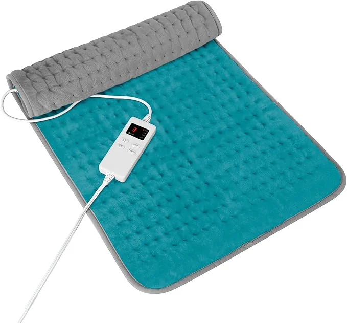 Fine Heating Pad for Period Cramps Heating Pad for Back Neck Shoulder Muscle Pain Reusable