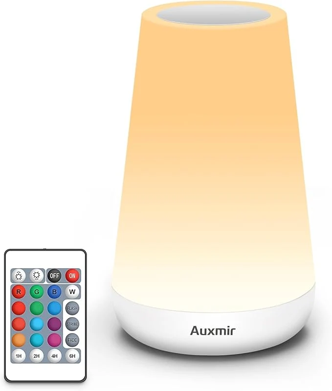 Minimalist Auxmir Night Light Dimmable Touch Lamp Clean