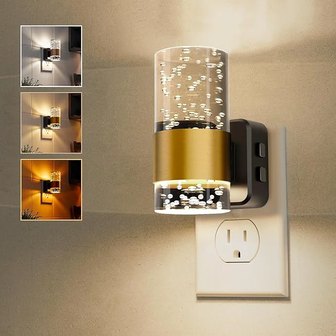 Fashionable Night Lights Plug into Wall Dimmable Night Light Efficient