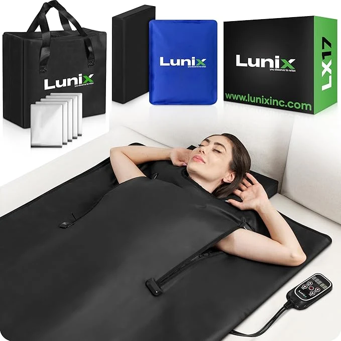 Durable Lunix LX17 Infrared Sauna Blanket Portable Sauna Bag Crafted