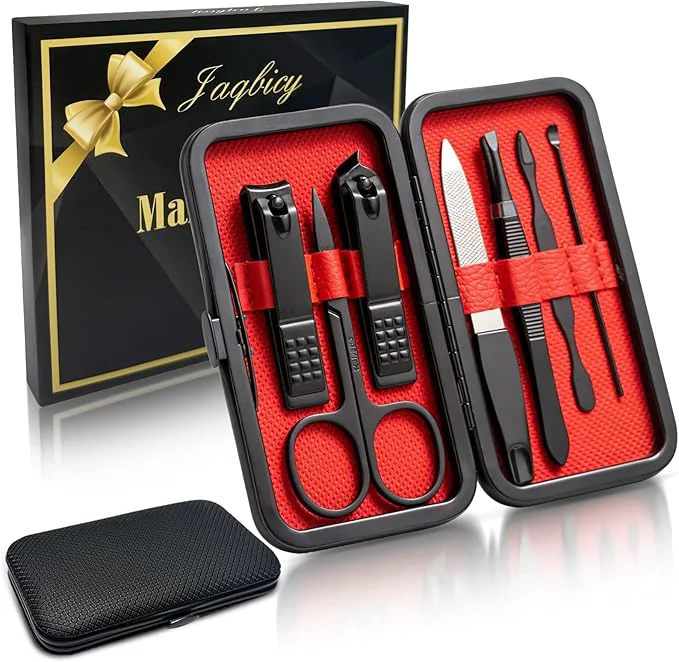 Verified Manicure Set Nail Clippers Grooming Kit Effective