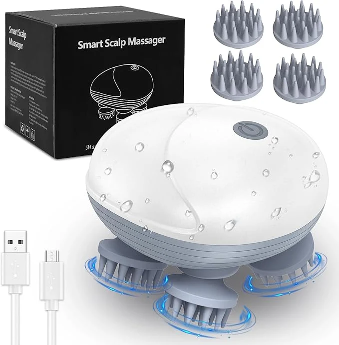 Traditional AMIR Upgraded Electric Scalp Massager Portable Head Massager Stylish