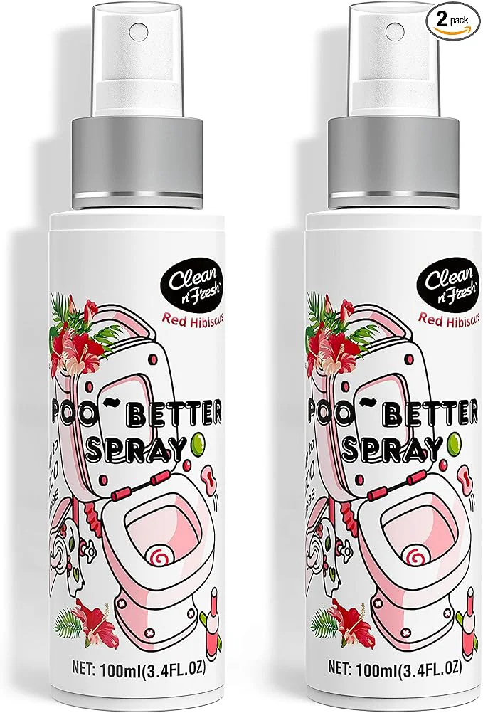 Artisan Clean-n-Fresh Toilet Spray 6.8 Oz Hibiscus Scent Bathroom Odor Deodorizer Exceptional