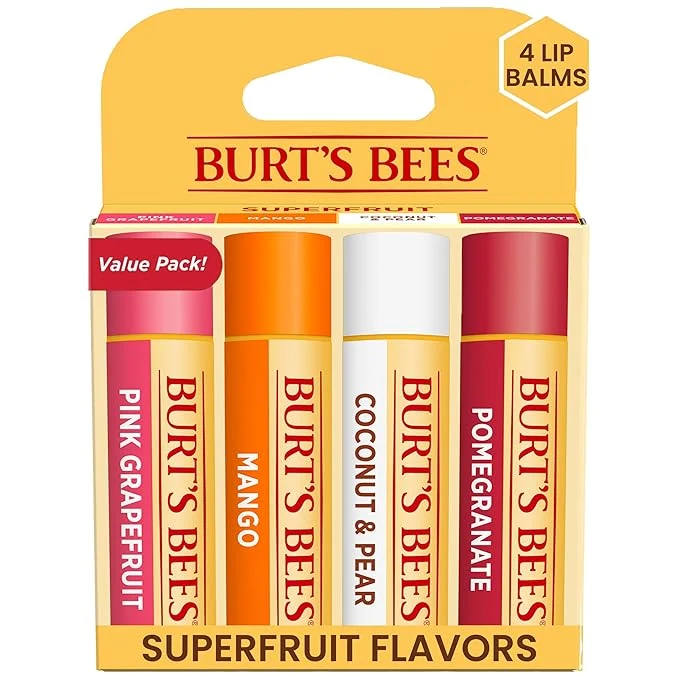 Specialty Burt’s Bees Natural Moisturizing Lip Balm Responsible