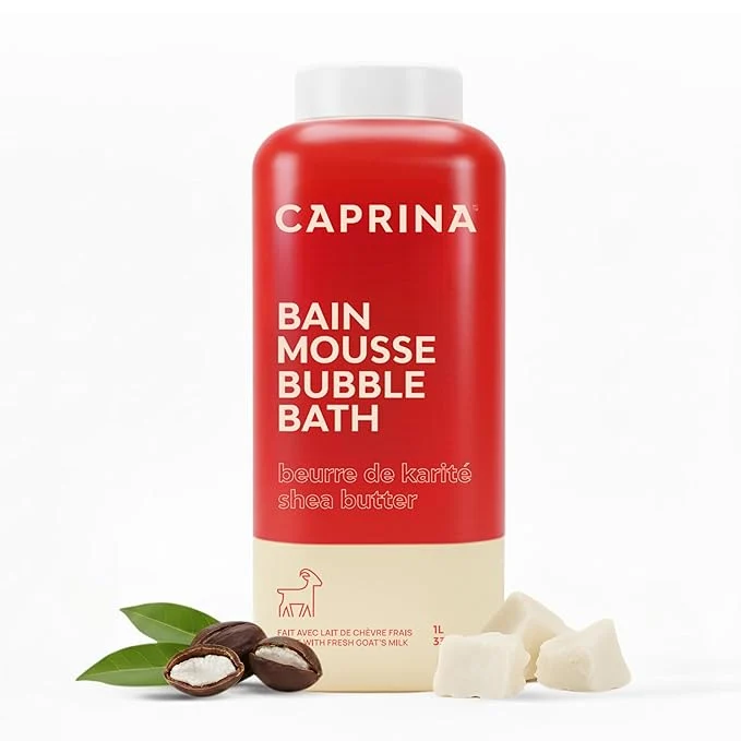 Practical Caprina Fresh Goat s Milk Bubble Bath Hydrating Relaxing Foam Bath Genuine