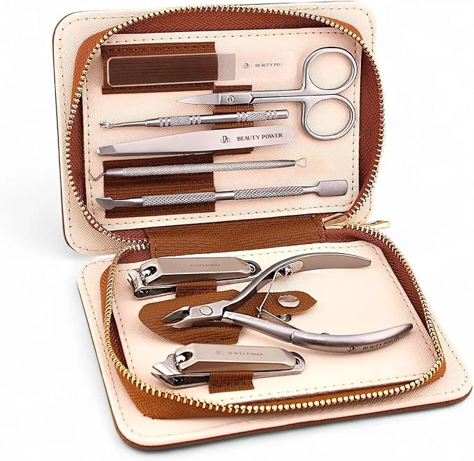 Advanced Beauty Power 9 in 1 Professional Manicure Pedicure Set Modern