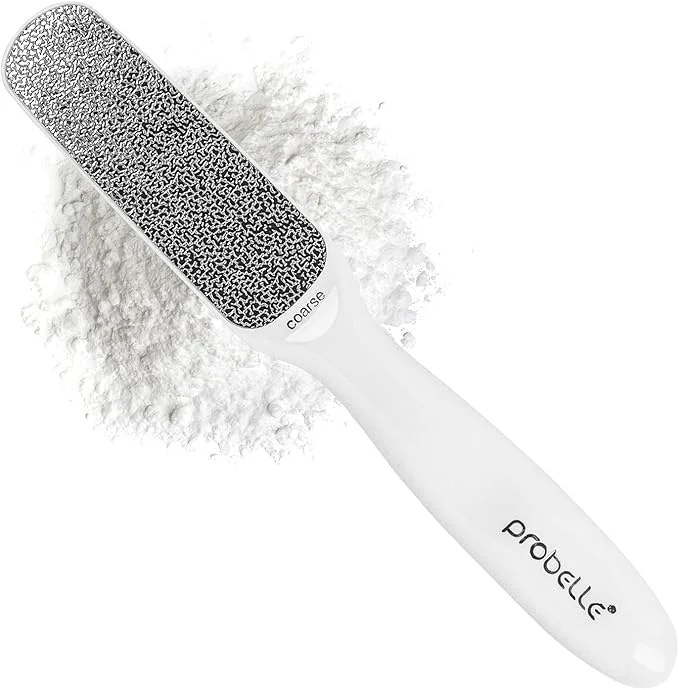 Secure Probelle Double Sided Multidirectional Nickel Foot File Callus Remover Consistent