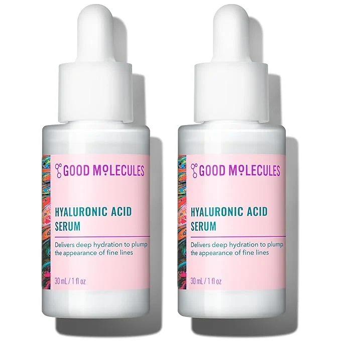 Fashionable Good Molecules Hyaluronic Acid Serum Pack 2 – 30 ml Each 1 Hyaluronic Acid Easy-to-Use