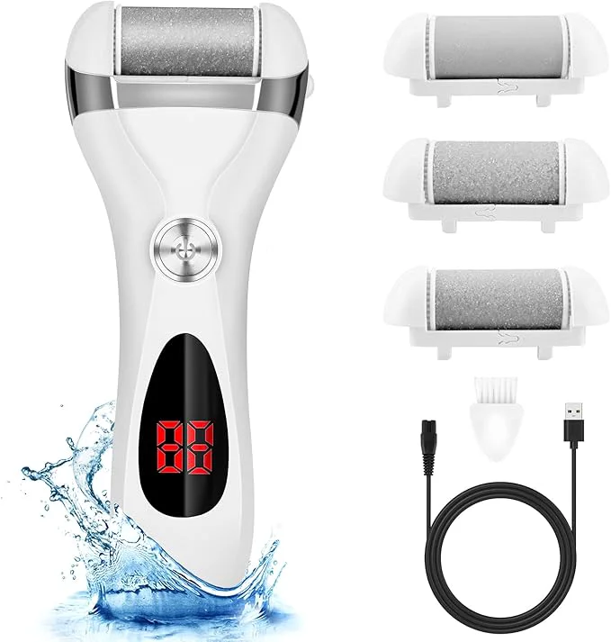 Responsible Electric Foot Callus Remover Kit Elmchee Rechargeable Callous removers 3 Green