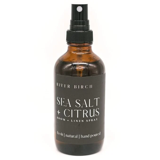 Verified River Birch Sea Salt Citrus Scented Linen and Room Spray Home Fragrance 4 Safe