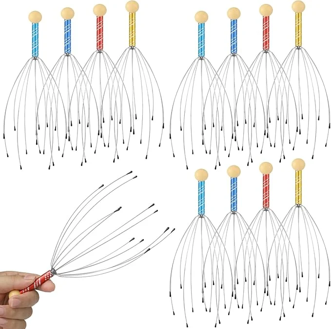 Convenient Soaoo 36 Pcs Scalp Massager Manual Head Massager Christmas Relaxing Gifts Carefully Designed