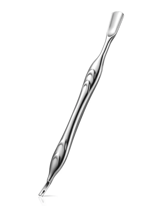 High-End FERYES Cuticle Pusher with Fork 2-in-1 Cuticle Trimmer Nail Care Tool Excellent