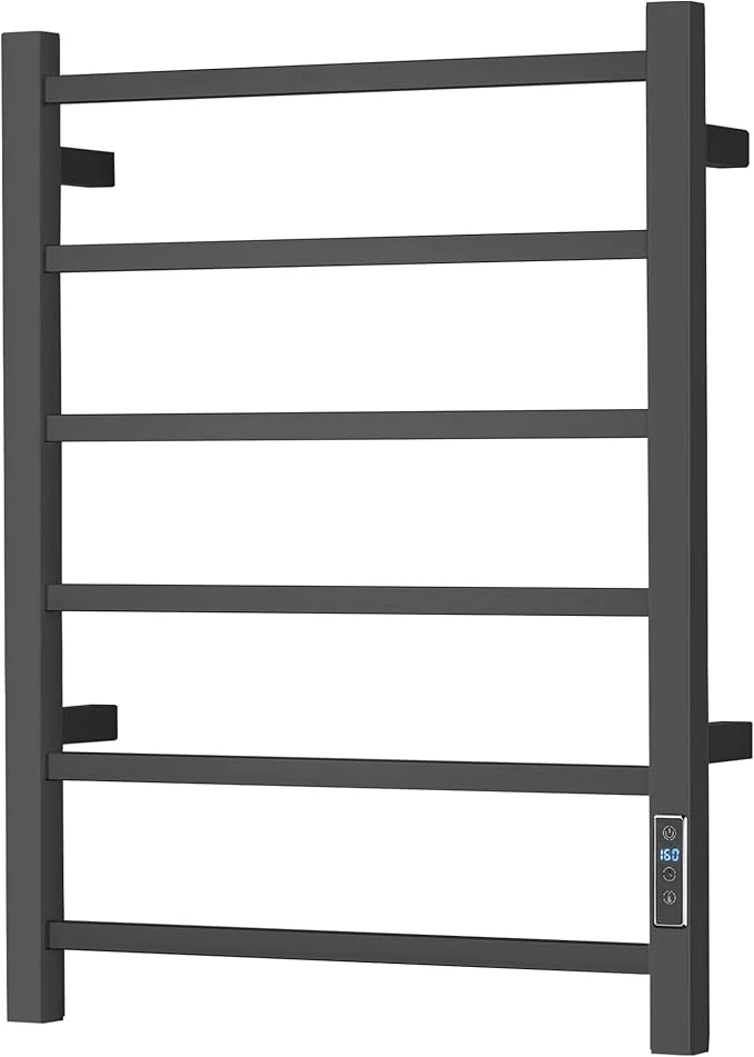 Green Electric Heated Towel Warmer Organic