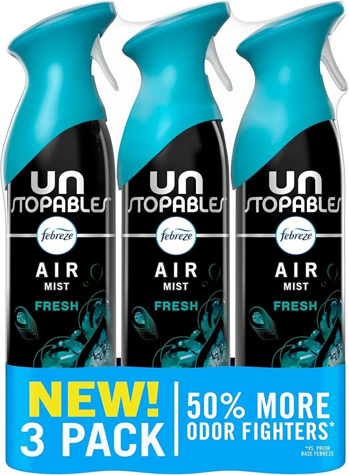Contemporary Febreze Air Mist Air Freshener Spray Odor Fighting Room Spray Deodorizer Durable