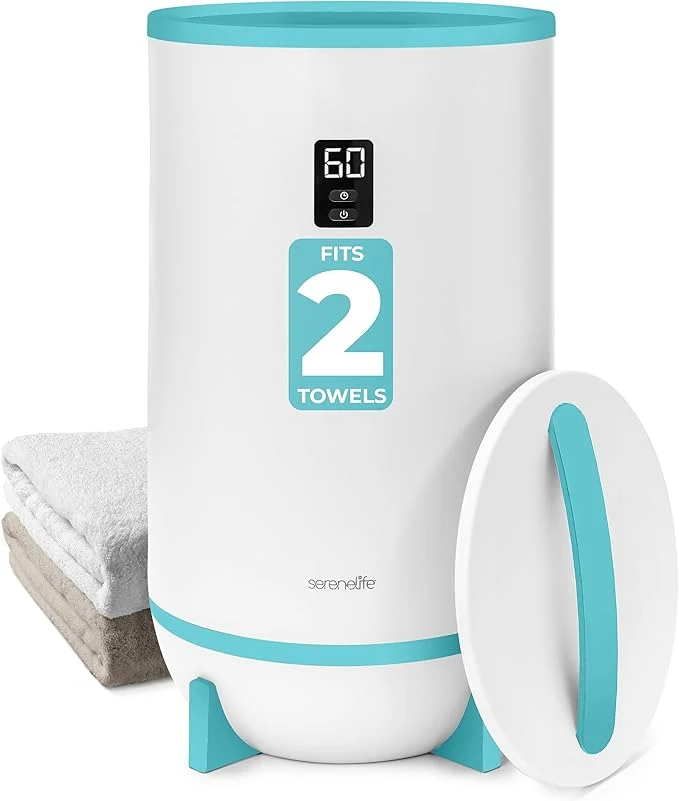Authentic SereneLife Towel Blanket Warmer One Touch Portable Bath Towel Warmer Smart