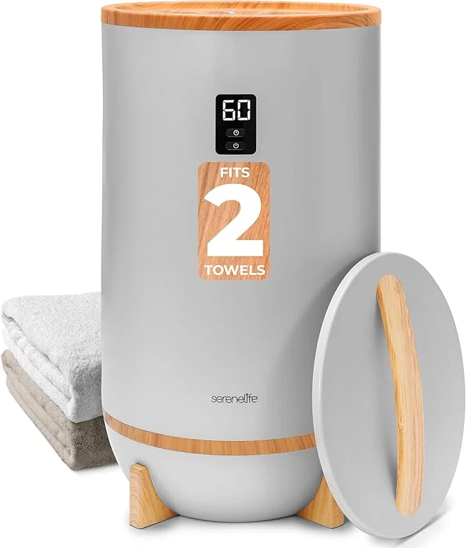 Original Design SereneLife Towel Warmers Bucket Secure