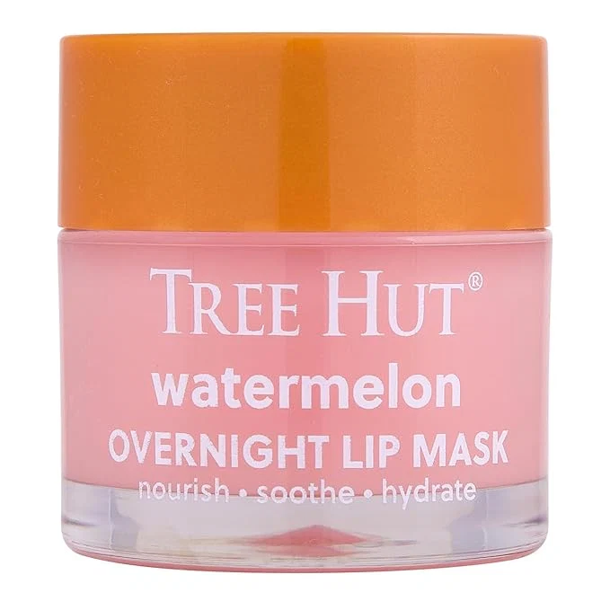 Stylish Tree Hut Watermelon Overnight Lip Mask Hydrating Lip Treatment Leave On Contemporary