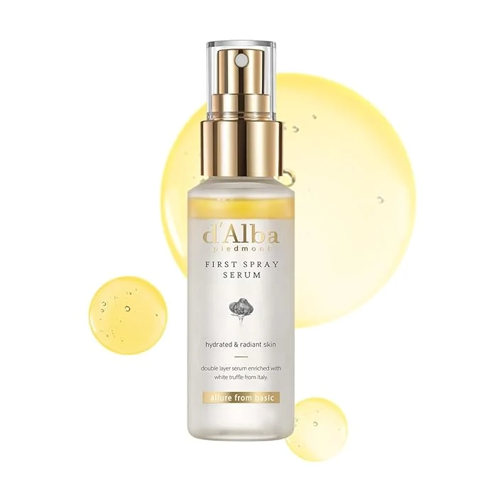Smart d’alba Piedmont Italian White Truffle First Spray Serum Vegan Skin Care Easy-to-Use