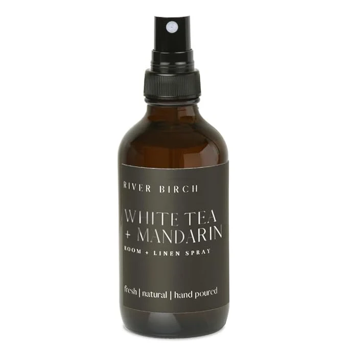 Exceptional River Birch White Tea Mandarin Scented Linen and Room Spray Home Fragrance Proven